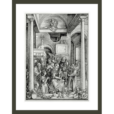 The Virgin and Child with Saints by Albrecht Dürer -Framed Giclee Print
