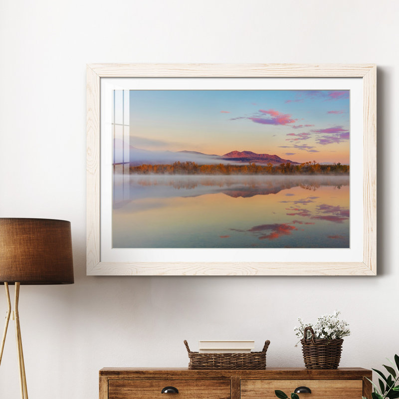 Waterton Lakes - photographie avec cadre photo, H 24 po x l 18 po x P 1,5 po, Cadre blanc