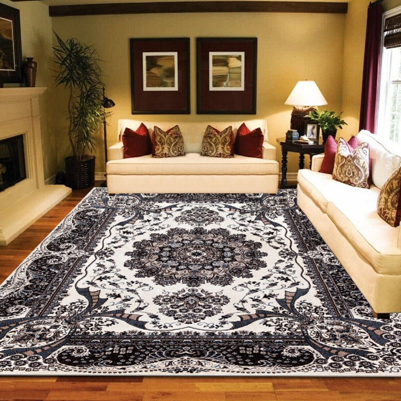 Ivanka Floral Area Rug, Rectangle 60 x 110cm