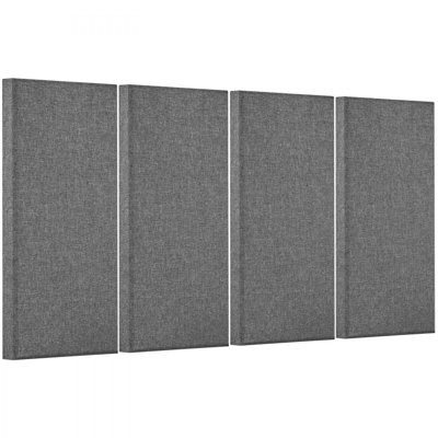 Acoustic Wall Panels 2 in Thick 23.6 x 11.8 in Self-adhesive 