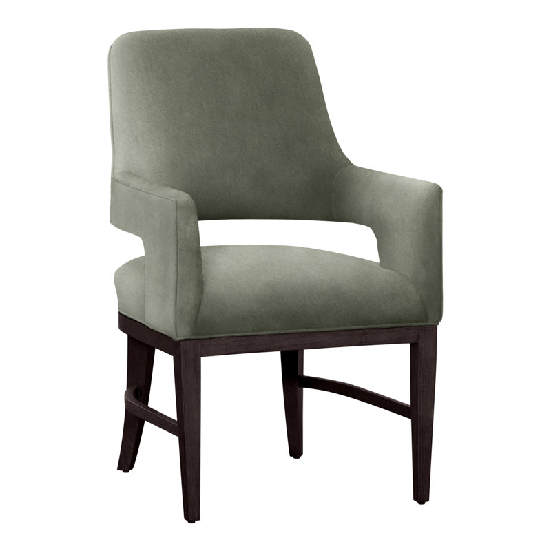 Josie 19.5'' H Upholstered Armchair, Espresso, 9953 Willow