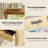 47.2”W Mid-Century Modern Curved Waterfall Writing Desk With 2 Drawers，Wood Computer Desk With Charging Station, Standing Desk For Home Office-368698043