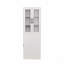 Armoire de rangement H 70,87 po, étagère de rangement coulissante multi-fonctions à 4 niveaux et 2 portes en verre, garde-manger moderne en bois-930138170