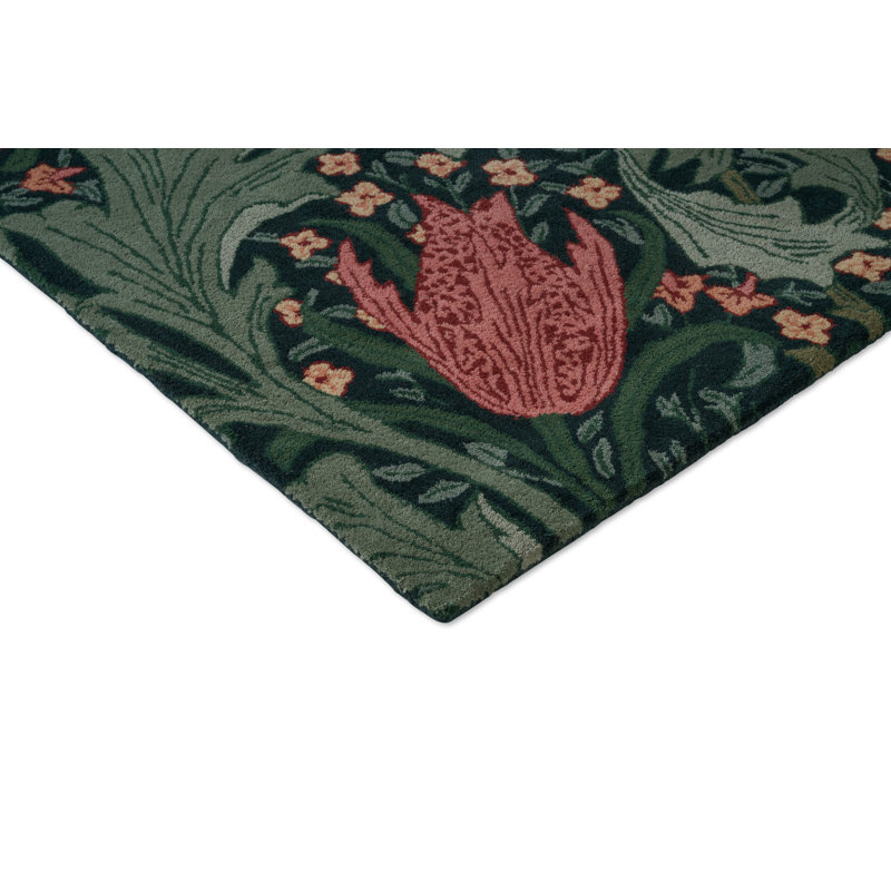 MORHUN Lent, Indigo;Madder, Rectangle 5'7 x 7'10
