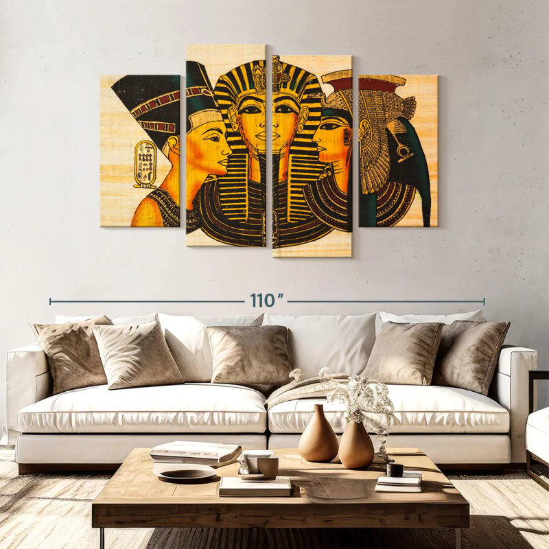 Leisha Ancient Egyptian Royalty, 54" H x 84" W