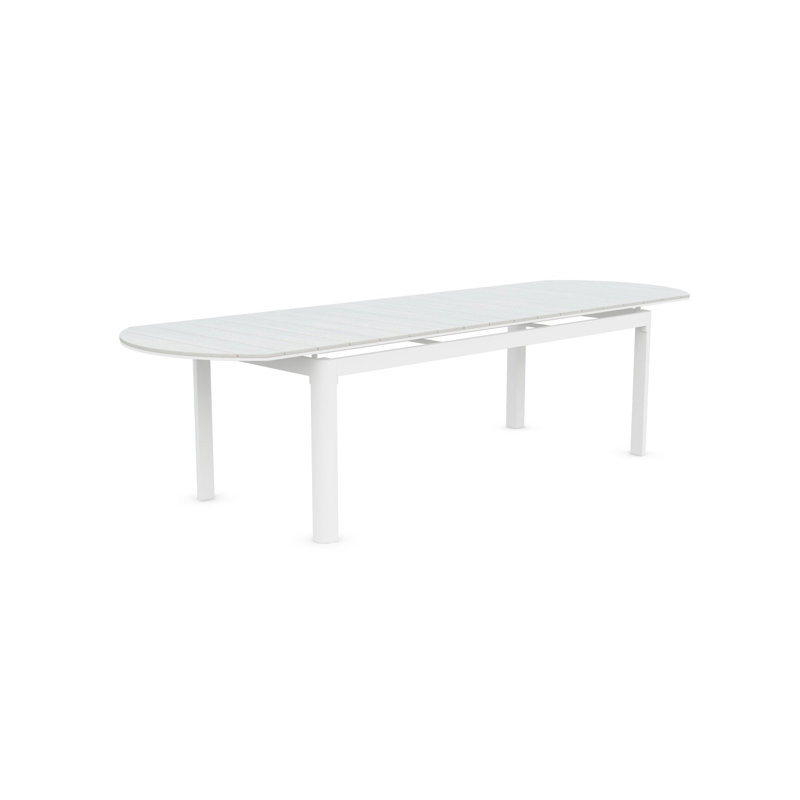 Seville Extendable Dining Table, White