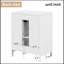 Meuble-lavabo simple 24 po avec plateau en céramique Salinder-1549859964