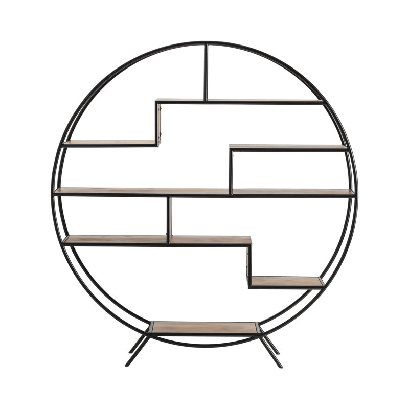 Round Etagere_Bookcase