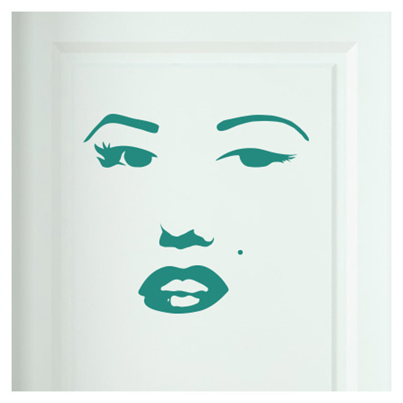 Entertainment Wall Decal, Aqua Green