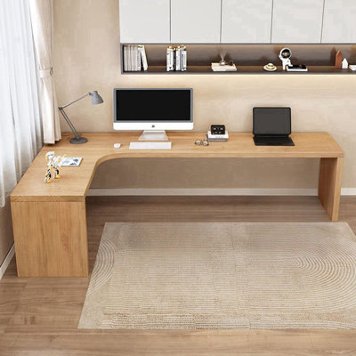 Bureaux rectangulaires en bois massif Burlywood