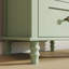 Buffet minimaliste avec portes en verre et tiroirs doubles - rangement moderne pour le salon / la salle à manger / le couloir-706382670
