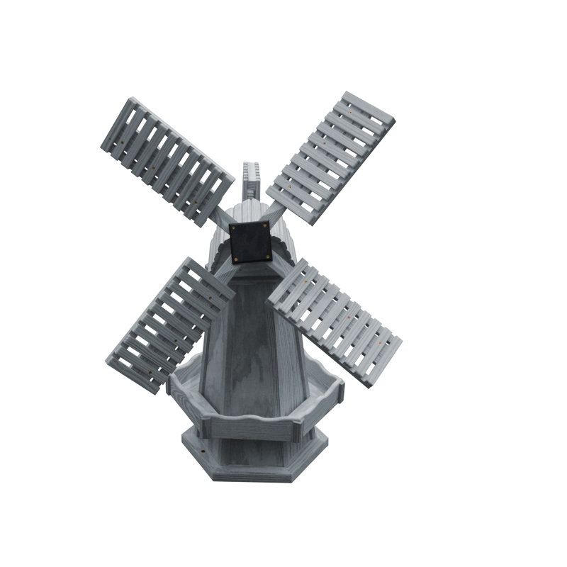 Moulin à vent traité sous pression Donte, Gris, H 60 po x l 21 po x P 24 po