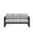 75" All-Weather Metal 3-Seat Patio Sofa Couch With Thick Cushions & Frame-297390877-297390878