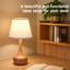 Ensemble de 2 lampes de chevet à intensité variable à 3 niveaux et lampes de table DEL pour la chambre à coucher et le bureau