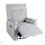 Fauteuil inclinable manuel pivotant à 360 degrés Fauteuil inclinable manuel Fauteuil inclinable et oscillant pour salon-1398390518