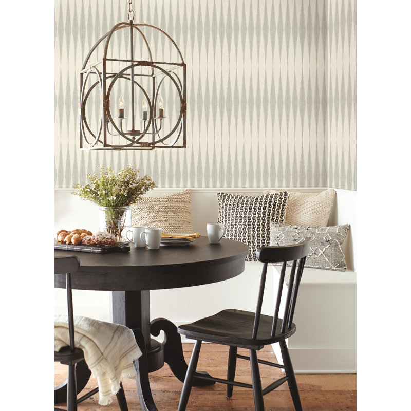 Papier peint auto-adhésif Magnolia Home, gris