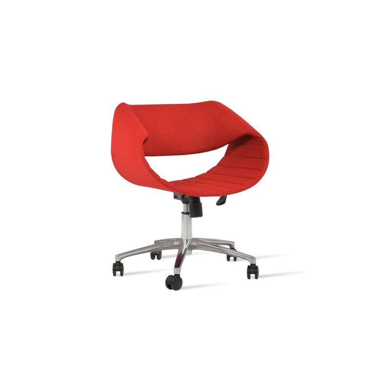 Chaise de bureau Seminyak, Rouge