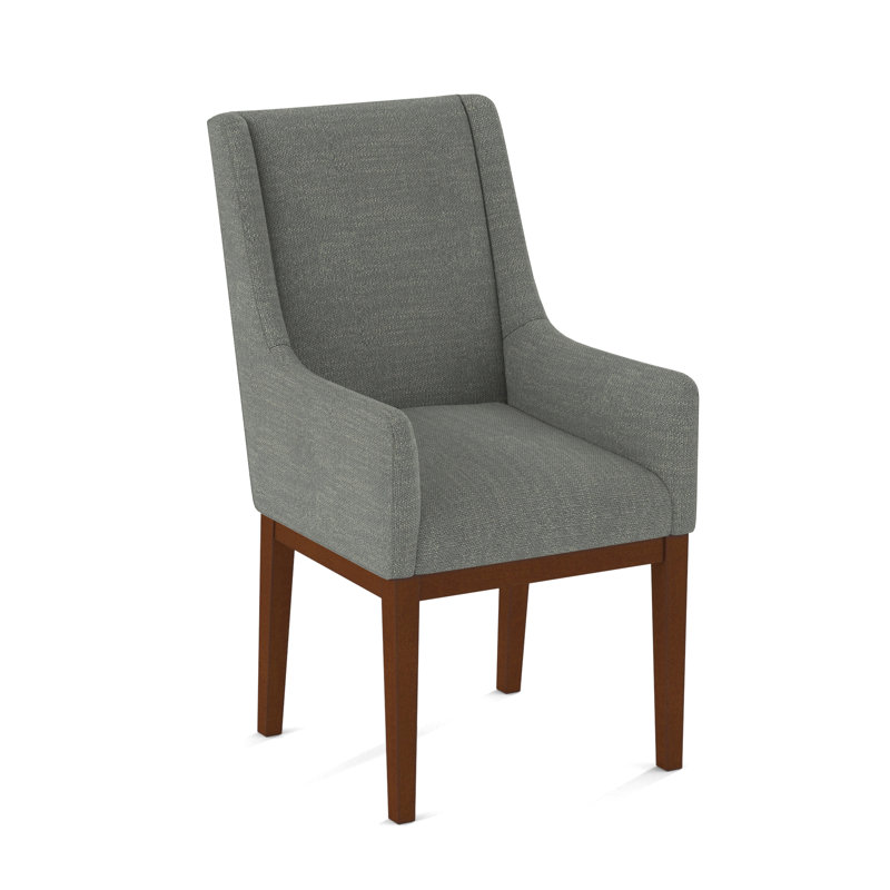 Upholstered Arm Chair, 61492-88, English Saddle