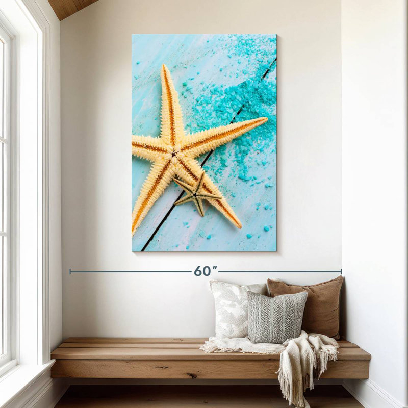 Starfish pair Aletra, H 48 po x l 32 po