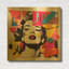 «Pop Art Diva 27» par Irena Orlov, art mural en métal doré, 12 po x 12 po-79444140