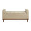 Banc de rangement rembourré et capitonné Mid-Century-128632605