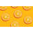 Premium Peel & Stick Wall Mural - Orange Slices Pattern-156474796