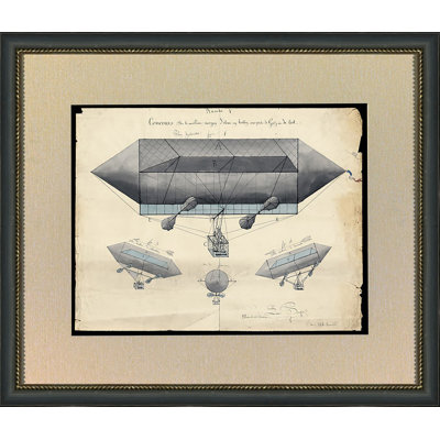 Early Flying Machine III Print