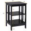 3-Tier Wooden End Table with Side Bars-1490329199