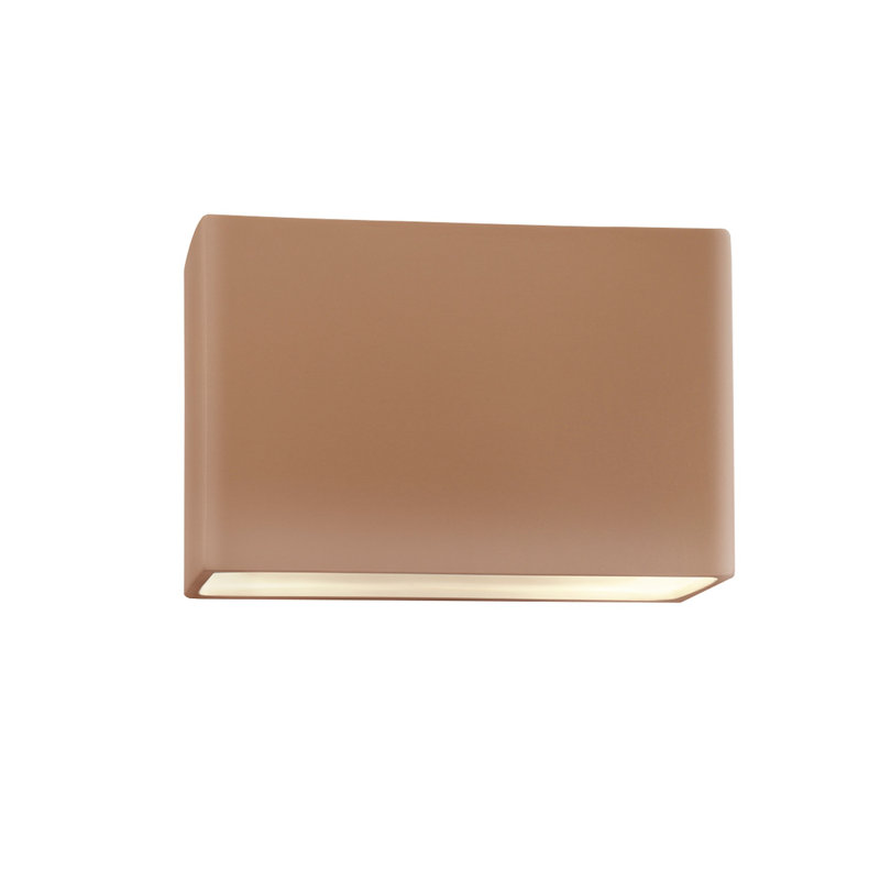 Ambiance Collection™ LED Outdoor Flush Mount, Adobe, No, 8" H x 12" W x 4" D