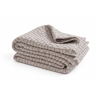 Avalon 100% Cotton Matelasse Blanket