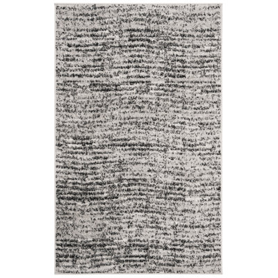 Tapis noir / argenté Riebe