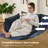 Shugar 70"W Comfy Cloud Couch Sectional Sofa-1444133128
