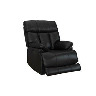 32'' Wide Genuine Leather Power Standard Recliner