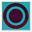 Target Blue Magenta Print by Dunker, Chris