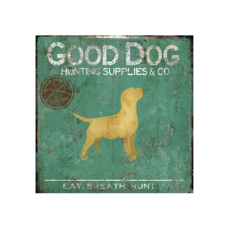 Canine Sign I Print by Austin Beiv, Outdoor, 47" H x 47" W