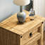 Natrone 48cm W Solid Wood Bedside Table