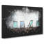 Deckchairs On Brighton Beach - Wrapped Canvas-56643134