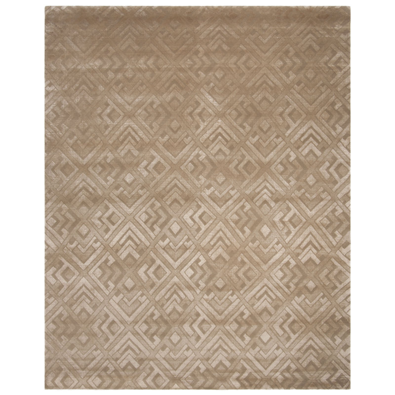 Ralph Lauren Deco Bas Wool, Viscose Rlr6722B Rug, Rectangle 8' x 10'