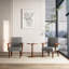 Chaise d'appoint en tissu Minimalist
