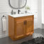Meuble-lavabo simple 36 po en érable Shaker