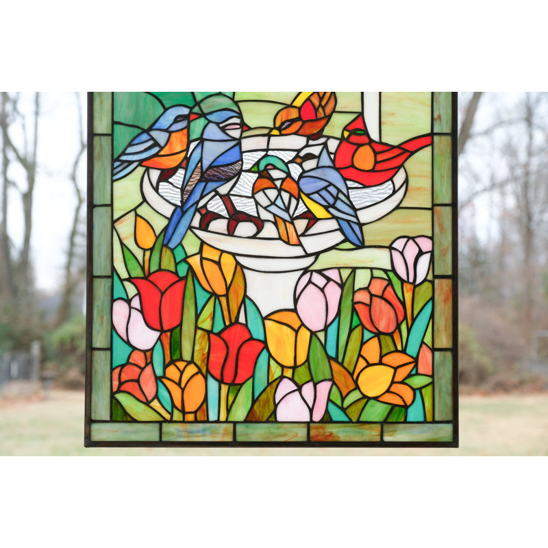 Birds Window Panel