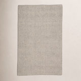 Chael Natural Solid Gray/ Beige Area Rug