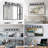 Sleek 6- Dimmable Led Bathroom Vanity , Iron & Acrylic, Energy Efficient, 36W, 100 - 120V, 4.64In Depth, Black Modern Fixture, Dimmable, 3000K 6000K,