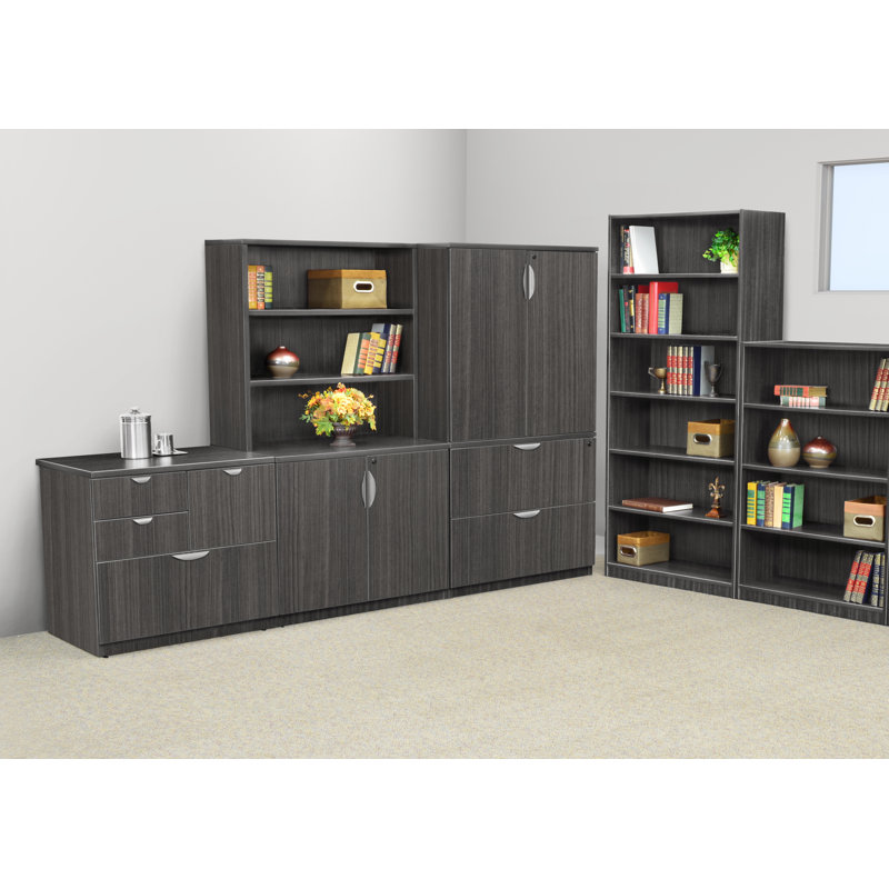 Legacy Storage Cabinet with Open Hutch