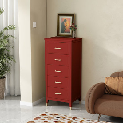 Olivette 5 - Drawer Chest of Drawers