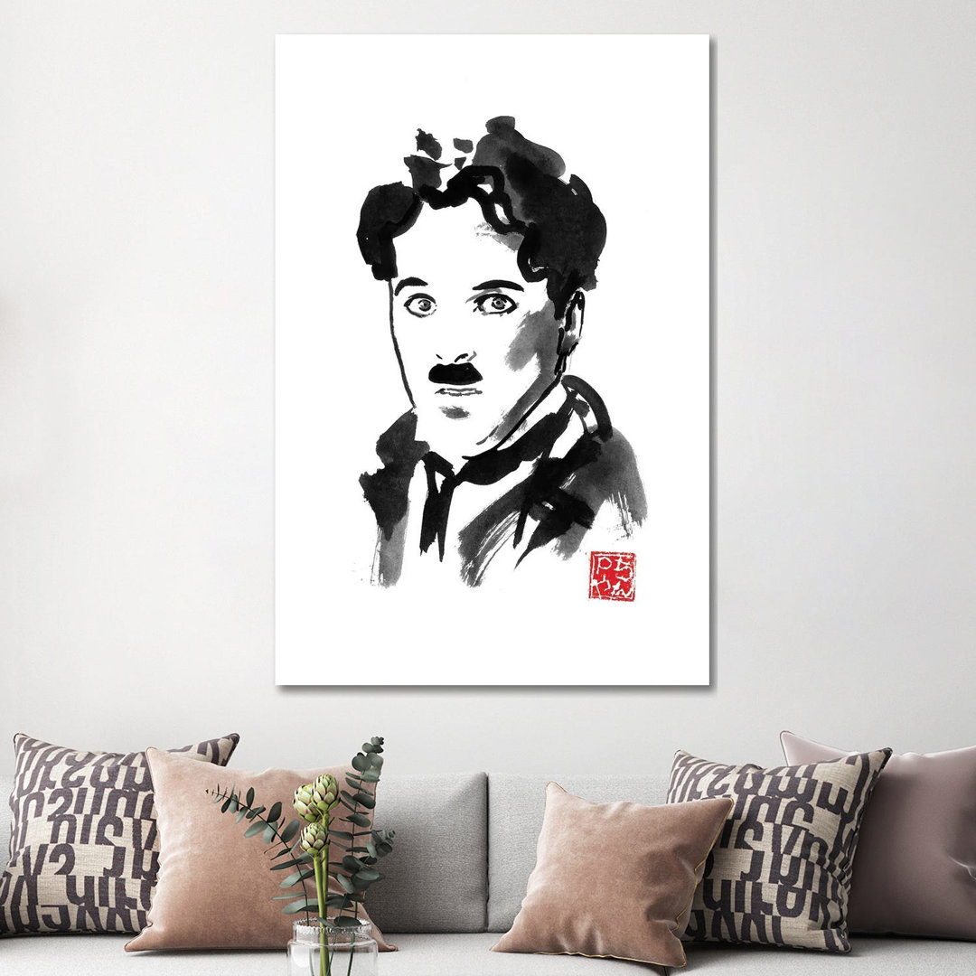 Charlie Chaplin - Print on Canvas