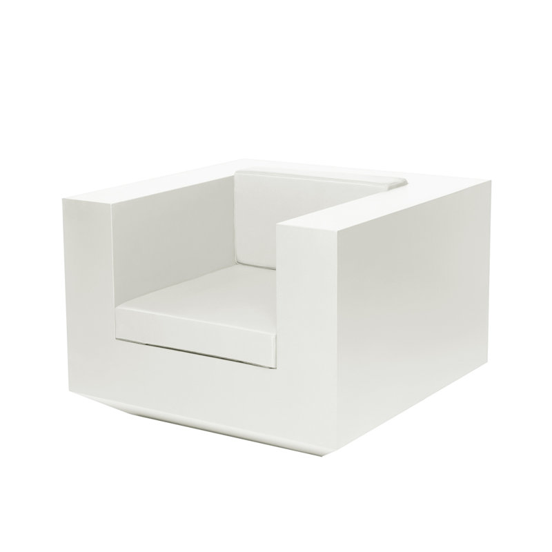 Vela - Resin Lounge Chair - Basic, Ice