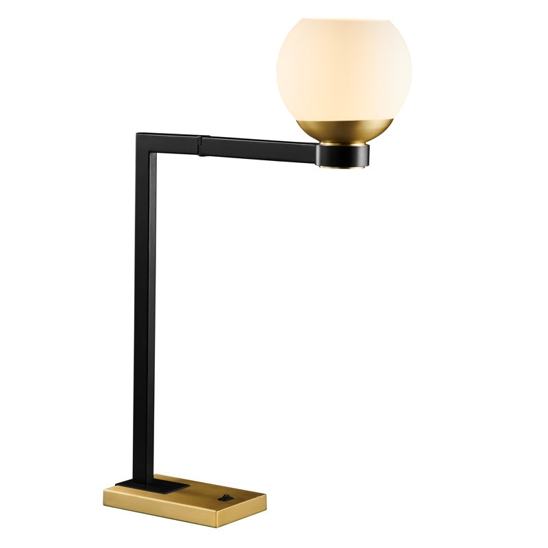 Lampe de table noire 31 "