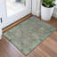Tapis intérieur / extérieur brun lavable à la machine Xhevrie-111939916