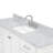 Flynt 67'' Single Bathroom Vanity with Carrara Marble Top-90865203